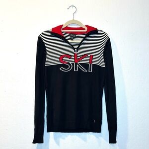 NILS SUN VALLE Ski Logo 1/4 Zip Sweater Women’s